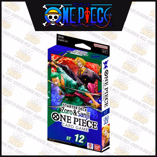 One Piece – Starter Deck Zoro et Sanji ST-12 🇬🇧