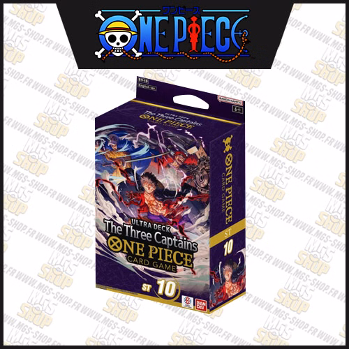 One Piece - Ultra Deck The Three Captains (ST-10) 🇬🇧