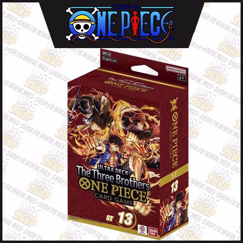 One Piece - Ultra Deck The Three Brothers ST13 🇬🇧