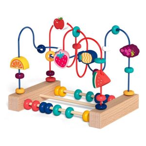 Labyrinthe en Bois Bébé – Jouet Éducatif pour l&rsquo;Éveil et la Motricité