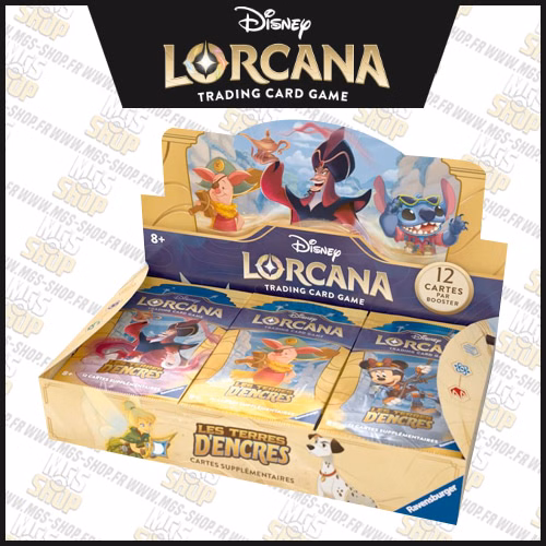 Disney Lorcana - Display Les Terres d'Encres (Boite 24 boosters) 🇫🇷