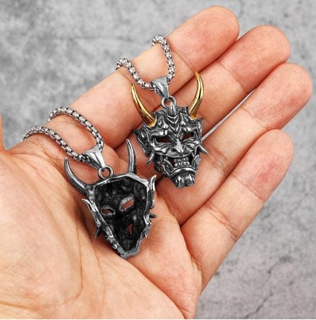 Collier masque Oni – Image 4