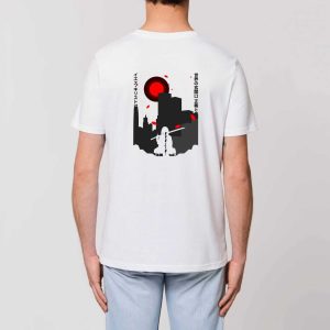 T-shirt japonais Lune de sang