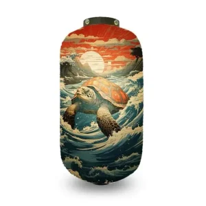 Lanterne japonaise Tissu