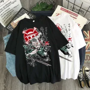 T-shirt One Piece - Luffy Sauron Harajuku