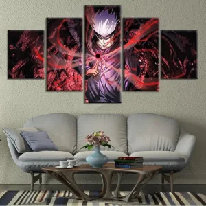 Tableau Jujutsu Kaisen - Satoru Gojo Power 5 Pieces