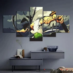 Tableau One Piece - Roronoa Zoro Moon 5 Pieces
